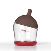 not so hungry (4oz) baby bottle - darker nipple