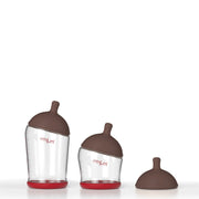 starter baby bottle set - darker nipple