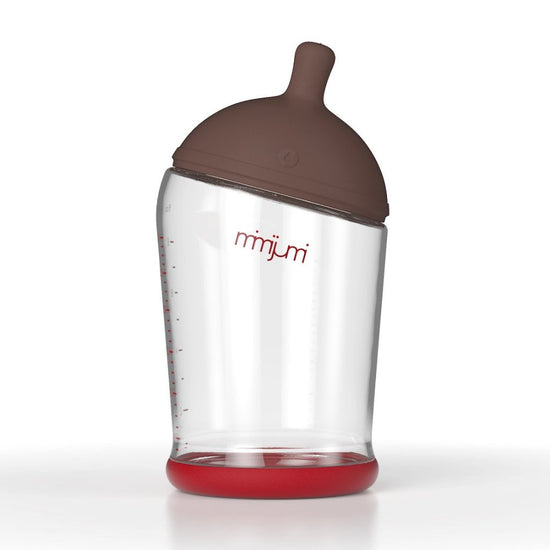 very hungry (8oz) baby bottle - darker nipple